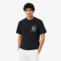 Camiseta de Malha Pesada Bordada Camiseta de Malha Pesada Bordada
