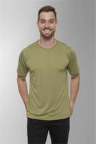 Camiseta de Malha PV Fria Caqui - Conforto e Estilo