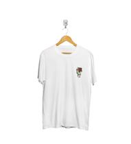 Camiseta de manga curta com estampa Old School de tattoo no peito DEAD INSIDE