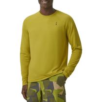 Camiseta de Manga Longa BASS OUTDOOR Knit LS Citronela G