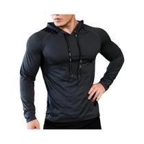 Camiseta De Manga Longa Para Fitness Masculina, Moletom Para Treinamento, Roupas Esportivas Para