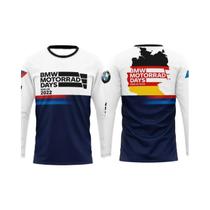 Camiseta De Manga Longa Para Motocicleta BMW Off-Road, Rápido Secagem E Respirável Para Homens E