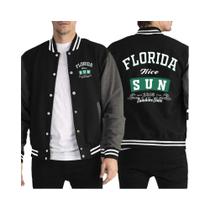 Camiseta De Moletom Masculina Com Estampa Florida Nice Sun 1845, Estilo Hip Hop, Jaqueta De Moda Y2K