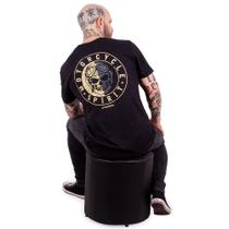 Camiseta de Moto Caveira Spirit Preta Camiseta de Moto Caveira Spirit Preta