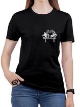 Camiseta de Natal Feminina Papai Noel blusa Boas Festas est1
