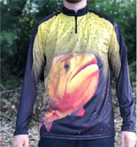 Camiseta de Pesca Dourado Black - FPS 50 + UV - Ref. 107 - Masculina - Rosset