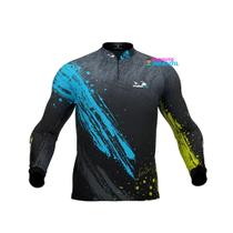 Camiseta de Pesca Infantil Presa Viva com Proteção Solar UV30+ Baca 03