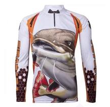 Camiseta De Pesca King Proteção Solar Uv Viking 02 Pirarara Camiseta De Pesca King Proteção Solar Uv Viking 02 Pirarara