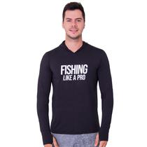 Camiseta de Pesca Mar Negro 2021 Poliamida Preto com Capuz (+50UV)
