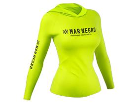 Camiseta de Pesca Mar Negro X Protection Poliamida Feminina - Neon Camiseta de Pesca Mar Negro X Protection Poliamida Feminina - Neon