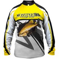 Camiseta de Pesca Monster 3X New Fish 02 Tambaqui com Proteção Solar UV