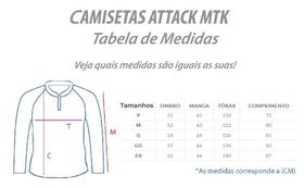 Camiseta De Pesca MTK Atack V Tribal - Proteção Solar Uv - Infantil e Adulto