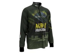 Camiseta de Pesca Proteção Solar Faca na Rede Combat S - Agro é Progresso 2024