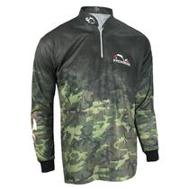 Camiseta de Pesca Proteção Solar Faca na Rede Combat S - Camuflado 2020
