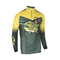 Camiseta de Pesca Proteção Solar Faca na Rede EVO - Dourado 2019/2020