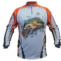 Camiseta de Pesca Proteção Solar Faca na Rede EVO - Tucunaré Açu