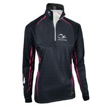 Camiseta de Pesca Proteção Solar Feminina Faca na Rede Combat S - Girl Pink And Black 2020