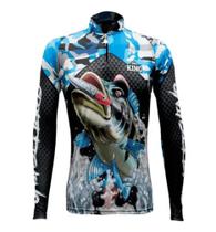 Camiseta De Pesca Proteção Solar King Brasil Tucunare