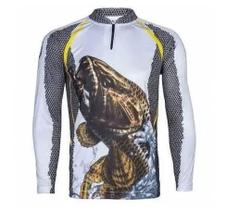Camiseta De Pesca Proteção Solar Uv King Kff23 Trairão