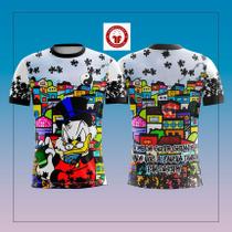 Camiseta de Quebrada Grau Favela Tio Patinhas Peita Camiseta de Quebrada Grau Favela Tio Patinhas Peita