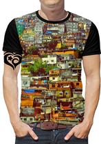 Camiseta de Quebrada PLUS SIZE Favela Masculina Chave Blusa Camiseta de Quebrada PLUS SIZE Favela Masculina Chave Blusa
