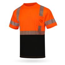 Camiseta de Segurança GLIMMR Classe 3 Alta Visibilidade Laranja Refletiva 3XL Camiseta de Segurança GLIMMR Classe 3 Alta Visibilidade Laranja Refletiva 3XL