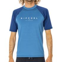 Camiseta de Surf Rip Curl Shockwaves Azul - Masculina