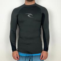 Camiseta De Surf Rip Curl Waves Black Marle