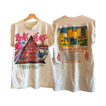 Camiseta De Tamanho Grande Pink Floyd 'A Momentary Lapse of Reason' Tour, Camiseta Vintage 1988 Camiseta De Tamanho Grande Pink Floyd 'A Momentary Lapse of Reason' Tour, Camiseta Vintage 1988