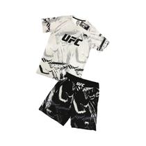 Camiseta De Treinamento UFC MMA Masculina, Suéter De Fitness Para Corrida, Conjunto De Roupas Camiseta De Treinamento UFC MMA Masculina, Suéter De Fitness Para Corrida, Conjunto De Roupas