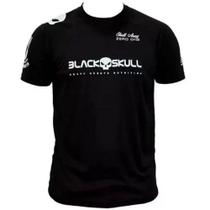 Camiseta de Treino Dry - Tamanho XG - Black Skull - Preto