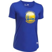 Camiseta de Treino Feminina Under Armour NBA Golden State Warriors