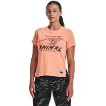 Camiseta de Treino Feminina Under Armour Run Like an Animal