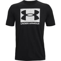 Camiseta de Treino Masculina Under Armour ABC Camo Boxed Logo Camiseta de Treino Masculina Under Armour ABC Camo Boxed Logo
