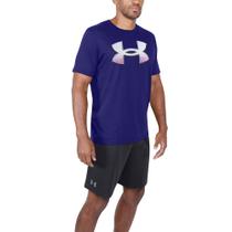 Camiseta de Treino Masculina Under Armour Big Logo 2.0 SS Lam