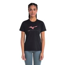 Camiseta de Treino Mizuno Energy Stamp Feminina Camiseta de Treino Mizuno Energy Stamp Feminina