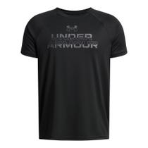 Camiseta de Treino Under Armour Tech Split Infantil Camiseta de Treino Under Armour Tech Split Infantil