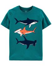 Camiseta De Tubarao Oshkosh