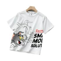 Camiseta De Verão Com Estampa De Desenho Animado, Manga Curta, Respirável, Casual E Fashion Para Camiseta De Verão Com Estampa De Desenho Animado, Manga Curta, Respirável, Casual E Fashion Para