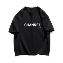 Camiseta De Verão De Manga Curta Para Mulheres E Homens 2025 Moda Luxuosa Streetwear