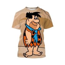 Camiseta De Verão Estilo Harajuku Impressa Em 3D Casual Confortável De Manga Curta Tendência Da Moda