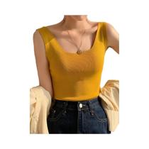 Camiseta De Verão Feminina De Tricô Branca Preta Verde Ombro Descido Casual Esportiva Camisetas