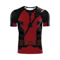 Camiseta De Verão Masculina Y2K Deadpool Wolverine 3, Manga Curta, Top De Treinamento De Super-Herói