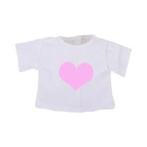 Camiseta De Verão Para Bonecas Reborn De 16 a 18 Polegadas, Algodão Puro, Roupas De Cor Sólida
