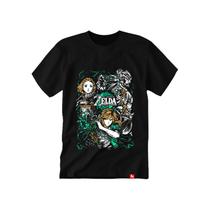 Camiseta de videogame Zelda Tears of Kingdom para crianças