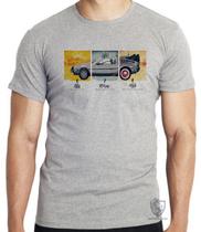 Camiseta De volta para o futuro DeLorean em quadros Blusa criança infantil juvenil adulto camisa tamanhos