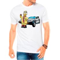 Camiseta De Volta para o futuro Homer Simpsons Masculina 11