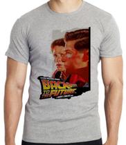 Camiseta De volta para o futuro Marty George McFly Blusa criança infantil juvenil adulto camisa tamanhos