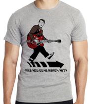 Camiseta De volta para o futuro Marty guitarra Blusa criança infantil juvenil adulto camisa tamanhos