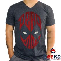 Camiseta Deadpool 100% Algodão Geeko